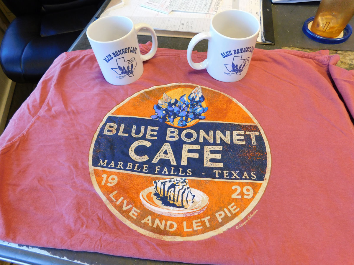 Blue Bonnet Cafe in Marble Falls