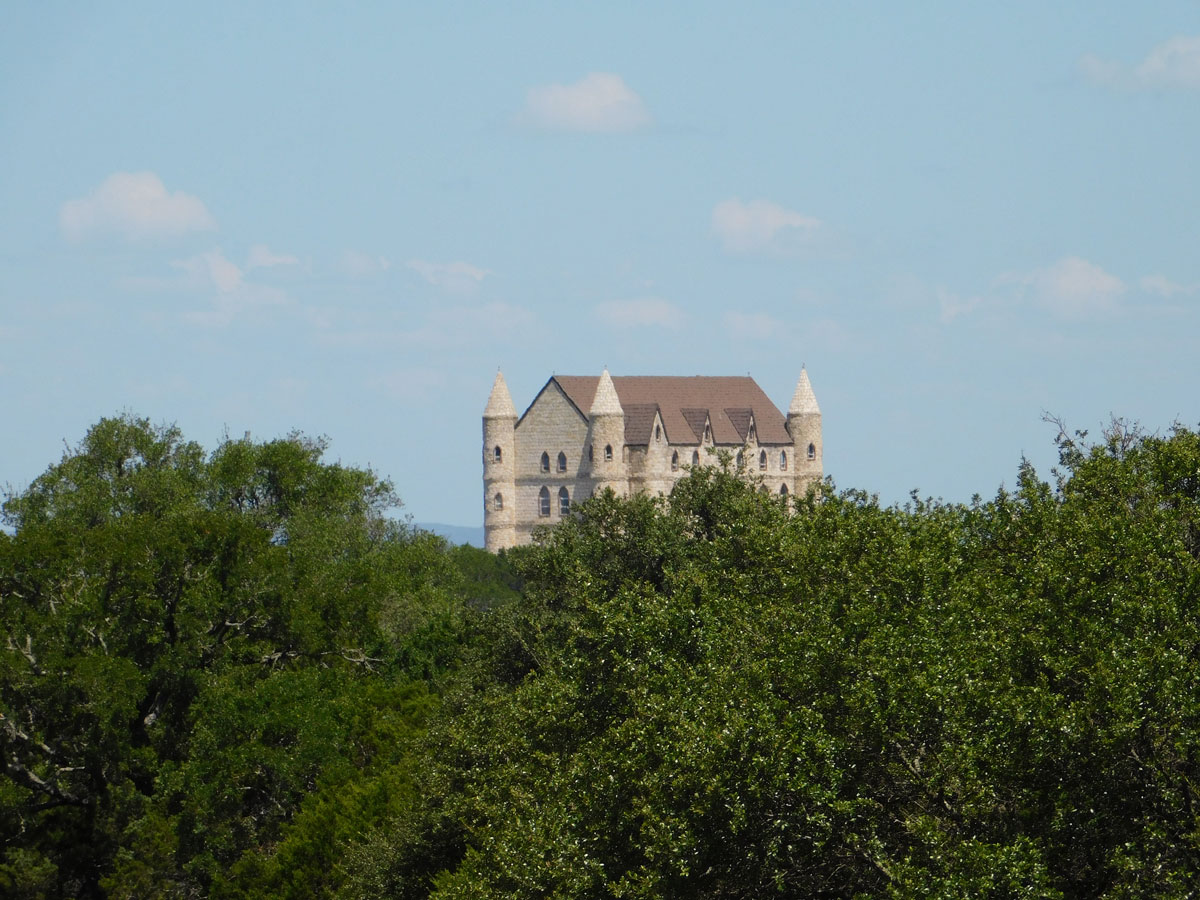 Falkenstein Castle from Longhorn Cavern State Park