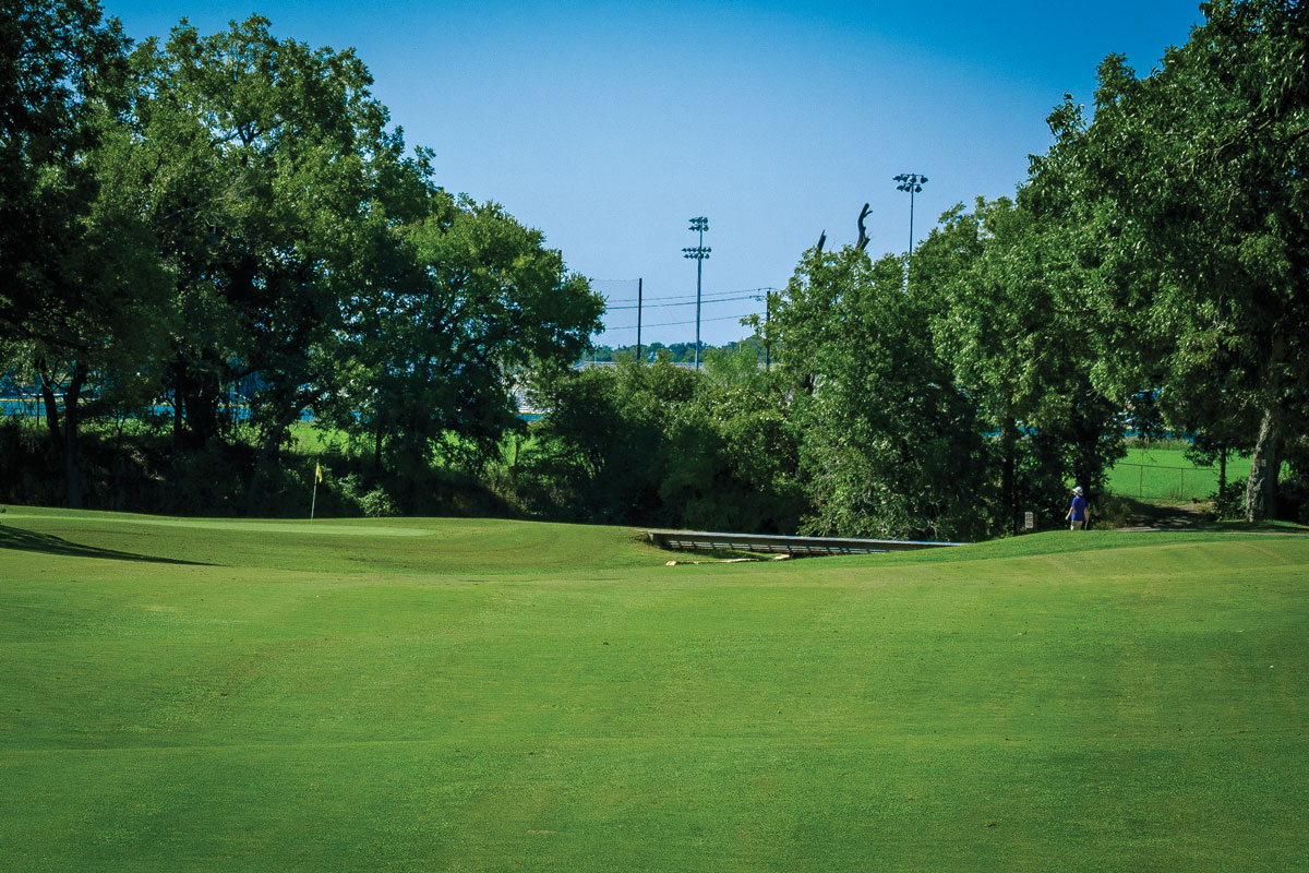 Hancock Park golf course in Lampasas, Texas