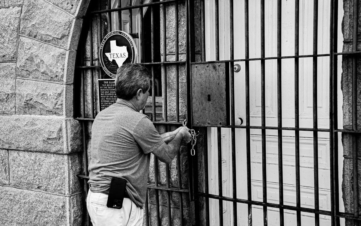 Red Top Jail in Llano, Texas