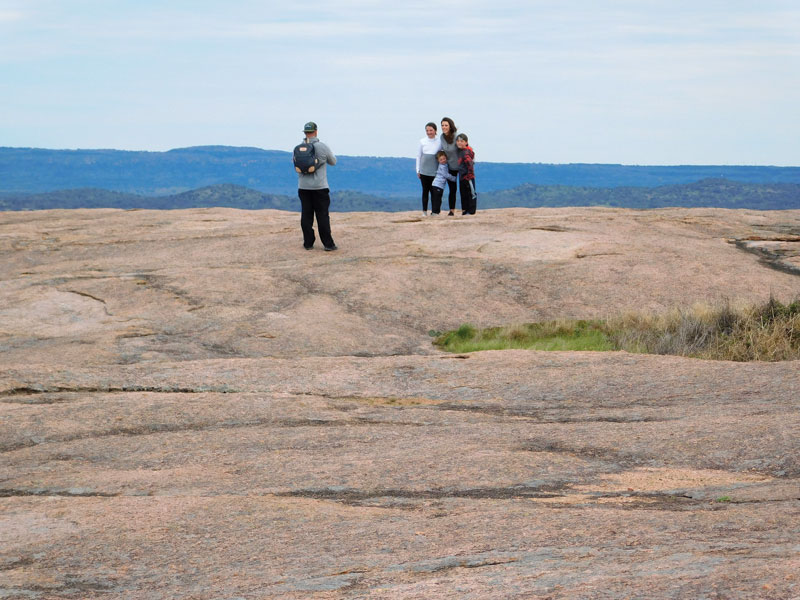 Many parks, including Enchanted Rock State Natural Area, offer First Day Hikes on January 1. Staff photo by Jennifer Greenwell