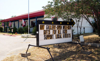 The Buchanan Arts & Crafts Guild and Gallery is located at 17534 Texas 29 in Buchanan Dam.