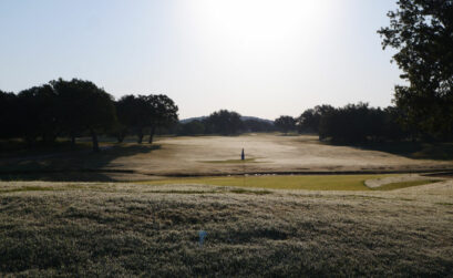 The No. 13 hole at Legends Golf Course in Kingsland is one of the signature holes in the Highland Lakes. Staff photo by David Bean