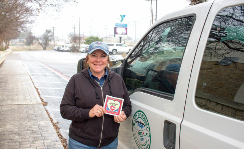 Burnet park supervisor Kim Wilson is a 2021 Locals Love Us favorite city employee. Staff photo by Alex Copeland