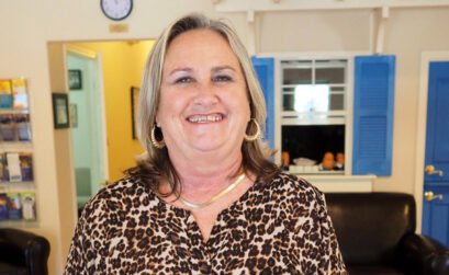 Doris Graeter loves the work she does for the Hill Country Children’s Advocacy Center on behalf of youth. For her efforts, The Picayune readers and KBEY 103.9 FM Radio Picayune listeners selected her as the 2015 Locals Love Us favorite Burnet-area volunteer. Staff photo by Daniel Clifton