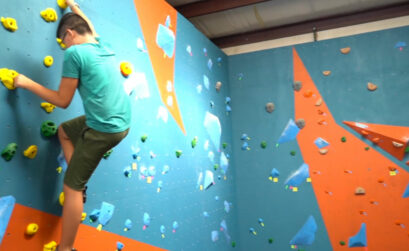 Sheer Fun in Marble Falls has professionally set routes on its 12-foot vertical walls for all ages and skill levels. Courtesy photo