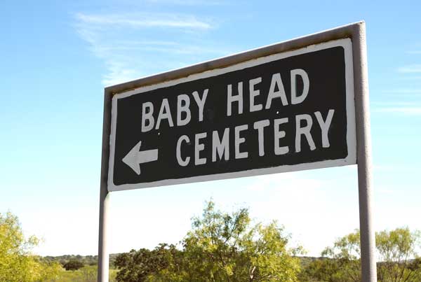 Baby Head Cemetery is one of the few reminders of the once booming Baby Head community, located about 15 miles north of Llano. Staff photo by Daniel Clifton