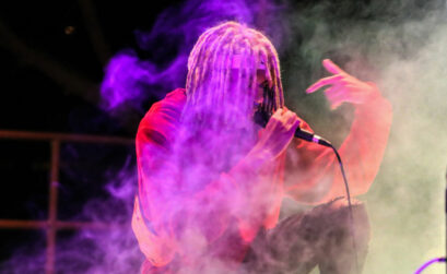 The Highland Lakes live music scene is growing across a number of genres, including hip-hop and rap acts such as Lil Ren, who performed at Johnson Park in Marble Falls. Photo by Martelle Luedecke/Luedecke Photography