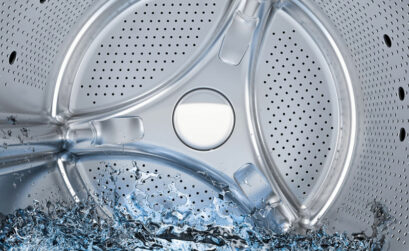 Your washing machine needs a good cleaning, too. Experts recommend cleaning with vinegar and baking soda once a month.