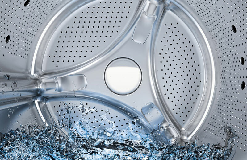 Your washing machine needs a good cleaning, too. Experts recommend cleaning with vinegar and baking soda once a month.