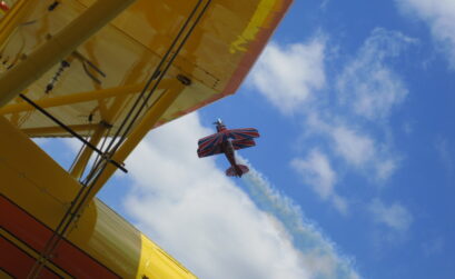 The Burnet Municipal Airport is home to a Commemorative Air Force museum, where historic World War II planes are brought back to life. Photo from the Highland Lakes Squadron