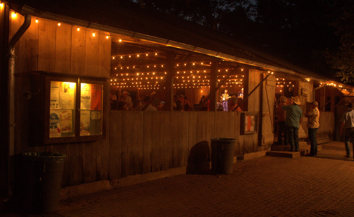 The dance hall in Luckenbach is probably one of the most famous in Texas mostly thanks to a Waylon Jennings song. Staff photo by Jared Fields