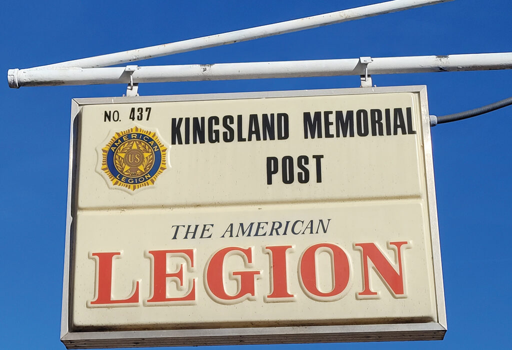 American Legion Post 437 is located at 138 Legion Loop in Kingsland. Courtesy photo