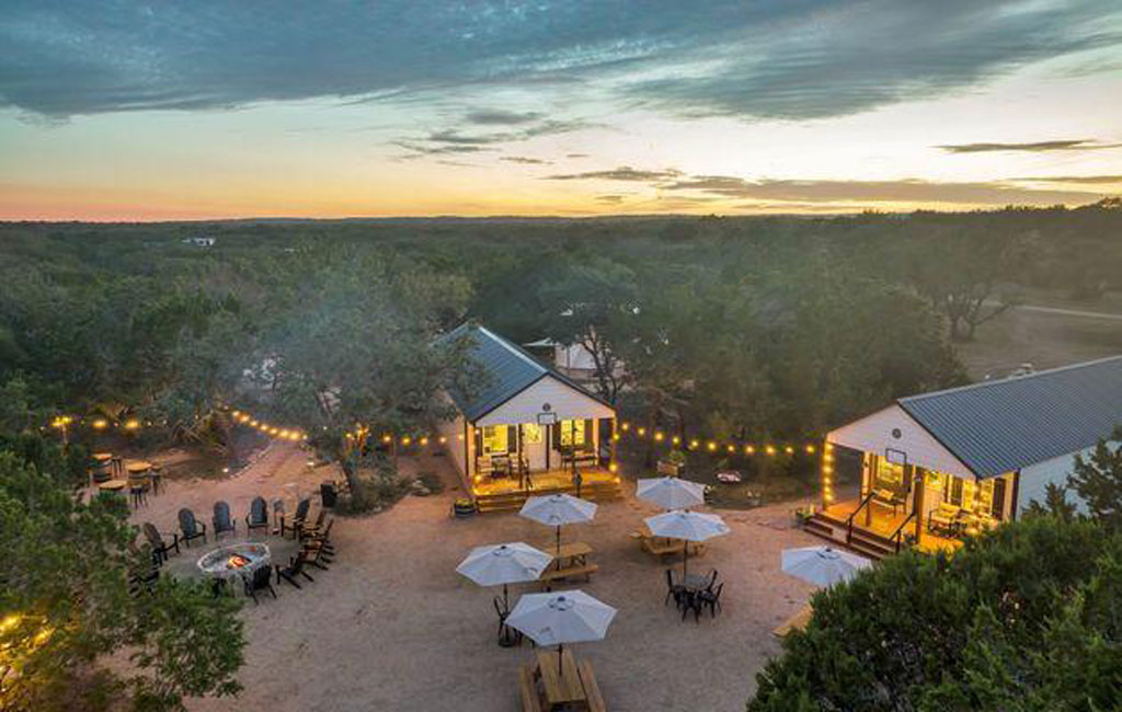 Retreat Ranch at 1643 CR 403 in Marble Falls offers yoga, meditation, and horseback riding as well as a venue for gatherings and glamping. Courtesy photo