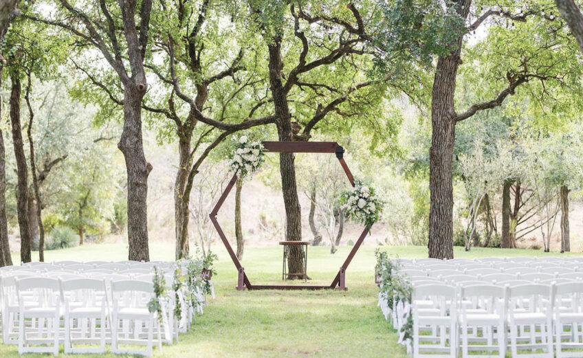 Celebrate in style at Cedar Skies, where a glamorous occasion is sure to happen in the well-appointed barn or on the stunning tree-filled grounds. Courtesy photo