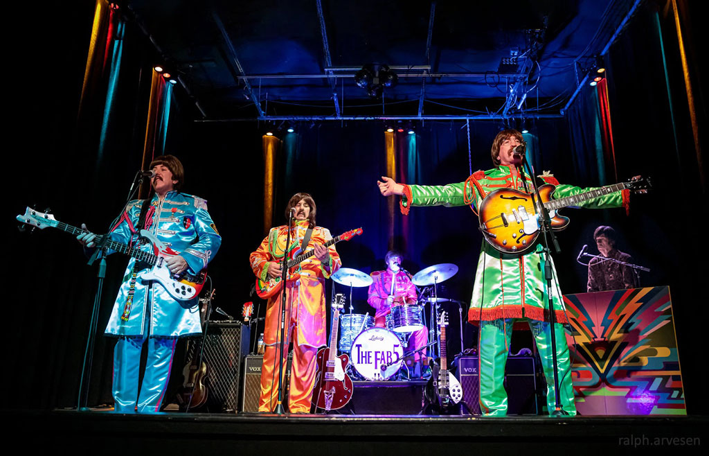 The Fab 5, a Beatles tribute band, performs Feb. 26 in a Horseshoe Bay Cultural Enrichment Society concert. Photo from thefab5.net