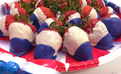 With a little time, you can make these patriotic strawberries. Staff photo by Daniel Clifton