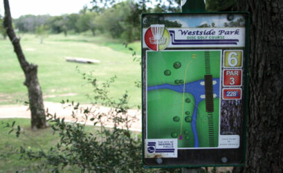 Check out the 18-hole, John Houck-designed disc golf course at Westside Park in Marble Falls. Staff photo