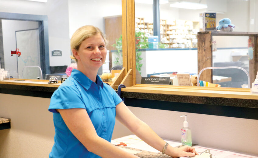 Marble Falls Development Coordinator Amy Jo Williams is a 2022 Locals Love Us Favorite City Employee. Staff photo by Brigid Cooley