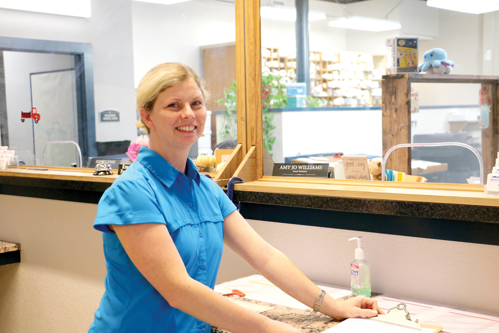 Marble Falls Development Coordinator Amy Jo Williams is a 2022 Locals Love Us Favorite City Employee. Staff photo by Brigid Cooley