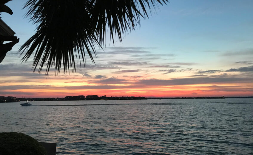 Fifty years ago, when the sun set on this portion of Lake LBJ, it was over ranch country where cattle, wildlife, cedar, oak, mesquite, cactus, and rock reigned supreme. Now known as Horseshoe Bay, the developed community that straddles the border between Burnet and Llano counties is home to world-renowned golf courses, an exclusive country club, condos, townhomes, mansions, and palm trees. Staff photo by Suzanne Freeman