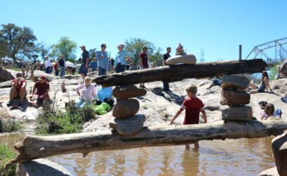The Llano Earth Art Festival takes place at Grenwelge Park on the banks of the Llano River. File photo