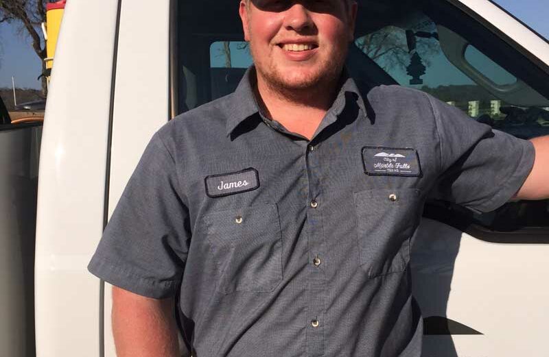 James Fry credited his fellow co-workers in the public works department for being voted Best City Employee in the Marble Falls area by The Picayune readers in the Locals Love Us contest two years in a row. Courtesy photo