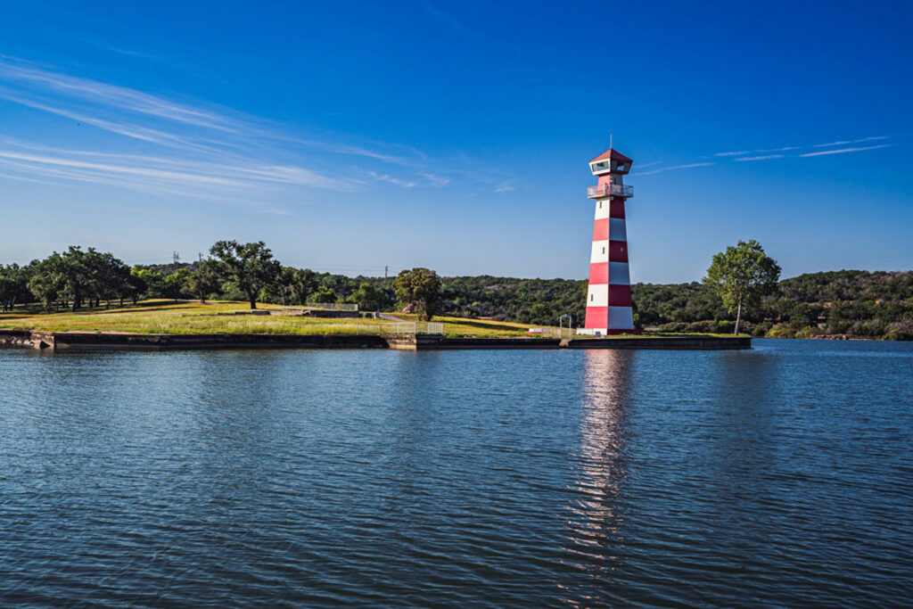 Lake Buchanan lighthouse