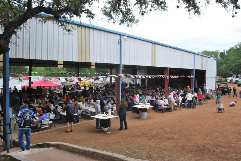 Robinson City Park, located on the banks of the Llano River, is the site of the Llano Crawfish Open, a spring event that attracts thousands of people to the area, providing an economic boost. File photo