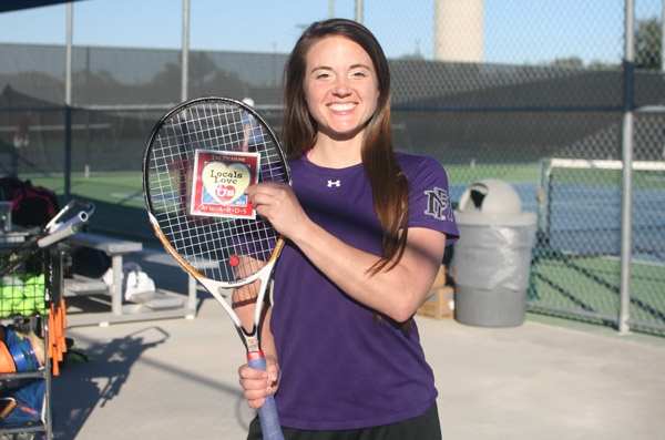 Marble Falls High School assistant tennis coach is a Locals Love Us favorite. Staff photo by Jennifer Fierr