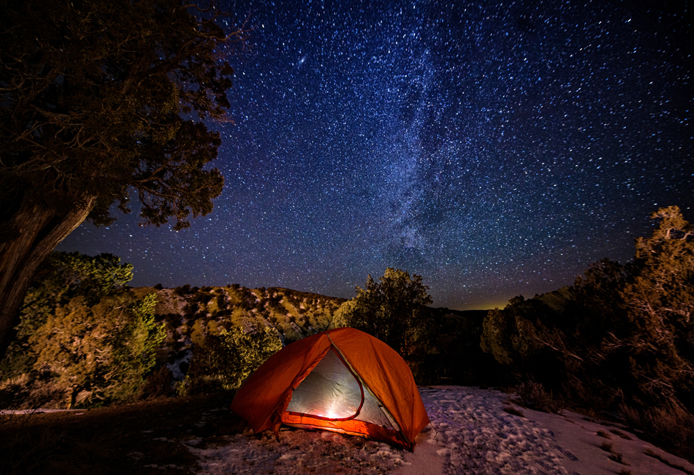 A lightweight tent, basic supplies, safety tips, and a sense of adventure are all you need for backcountry camping in the Highland Lakes.