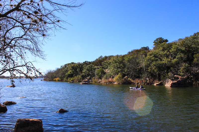 Inks Lake is a paddler’s paradise with rentals from Inks Lake State Park. SPhoto by JoAnna Kopp