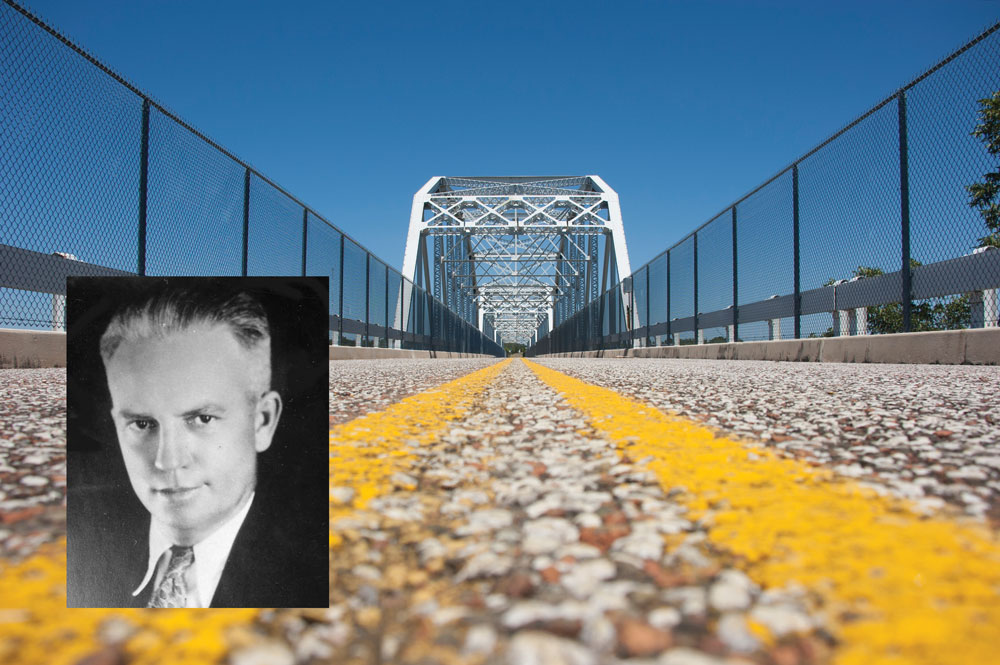 Roy Banford Inks' family name can be found across the Highland Lakes, including on the Inks Lake Bridge on Texas 29. Staff and courtesy photos