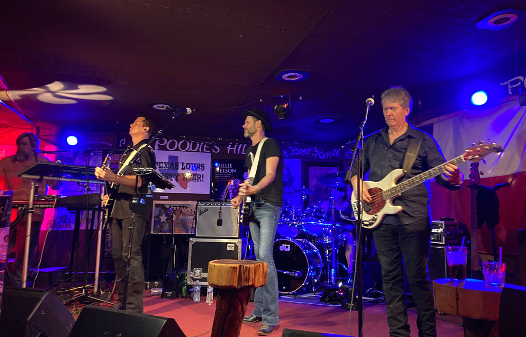 Poodies Hilltop Roadhouse in Spicewood hosts live music every night of the week. Staff photo by Alecia Ormsby