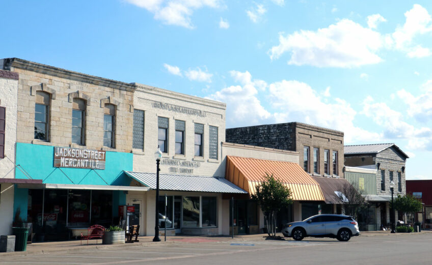 The Burnet County Courthouse square mixes good eats, fun shopping, and history. Spend the day exploring Burnet in the Highland Lakes. Staff photo by Brigid Cooley