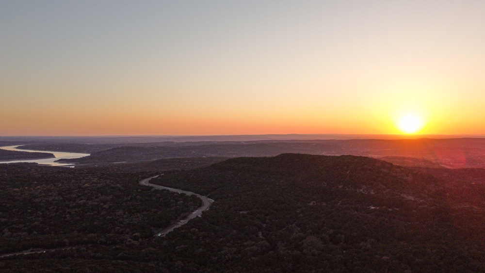 Sunset Deck is one of two exceptional viewing spots on the Warbler Vista trail system in Balcones Canyonlands National Wildlife Refuge near Marble Falls. The deck can be accessed by vehicle for those not up to making the long hike. Photo by Dakota Morrissiey