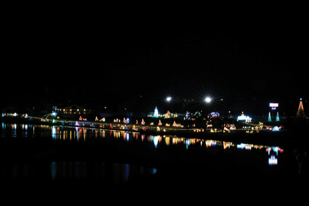 Marble Falls Walkway of Lights