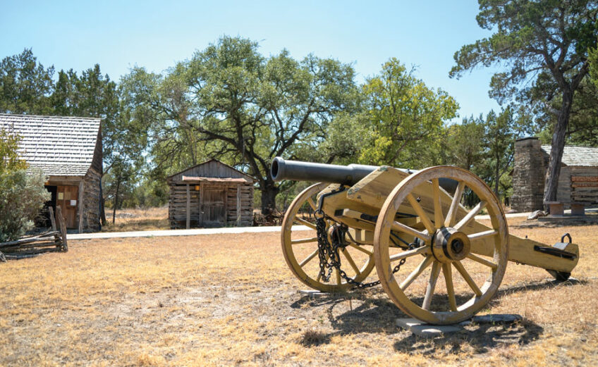 Fort Croghan Museum and Grounds in Burnet, Texas