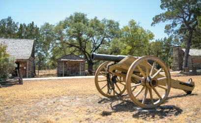 Fort Croghan Museum and Grounds in Burnet, Texas