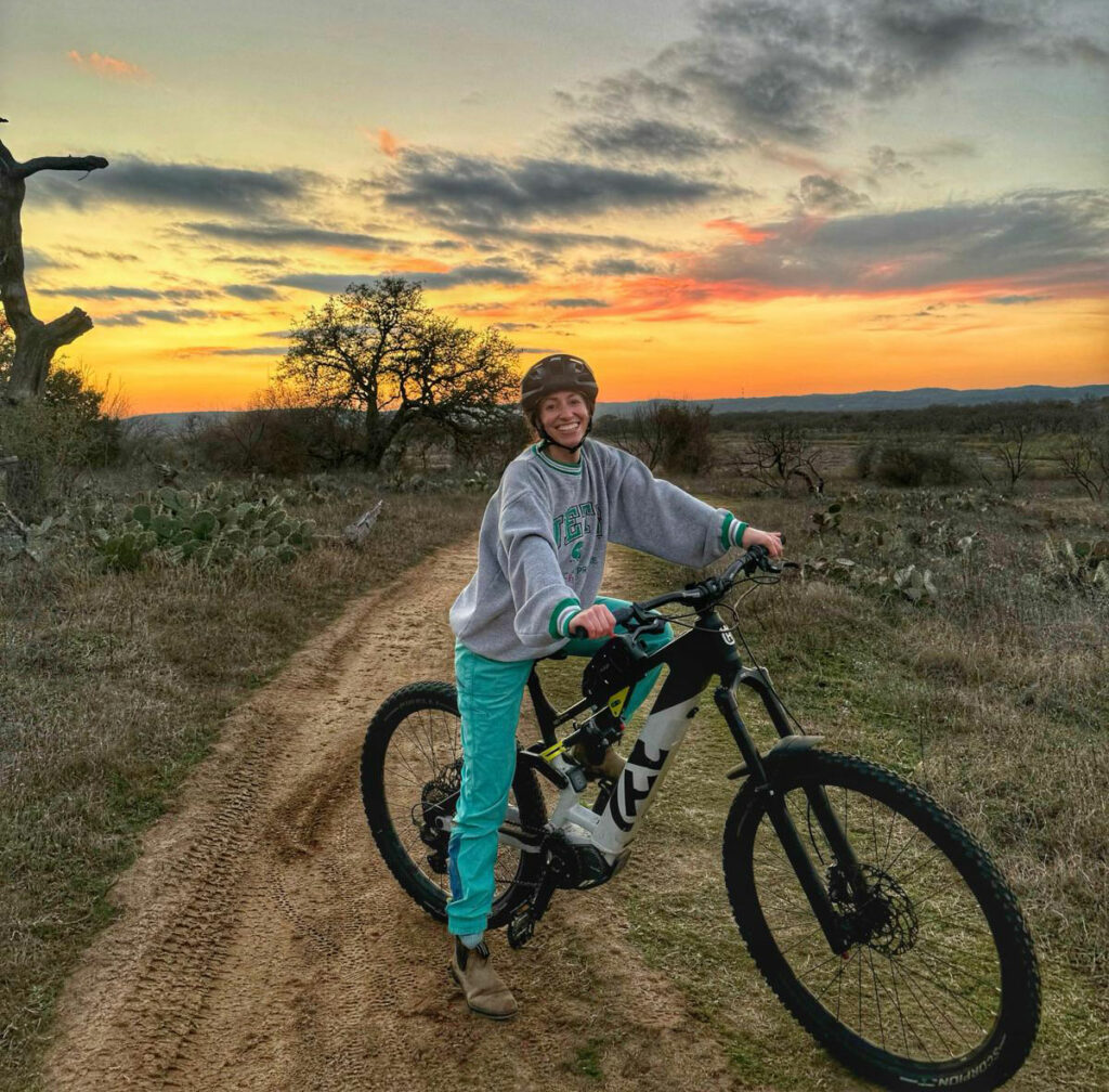 Mountain biking at Canyon of the Eagles