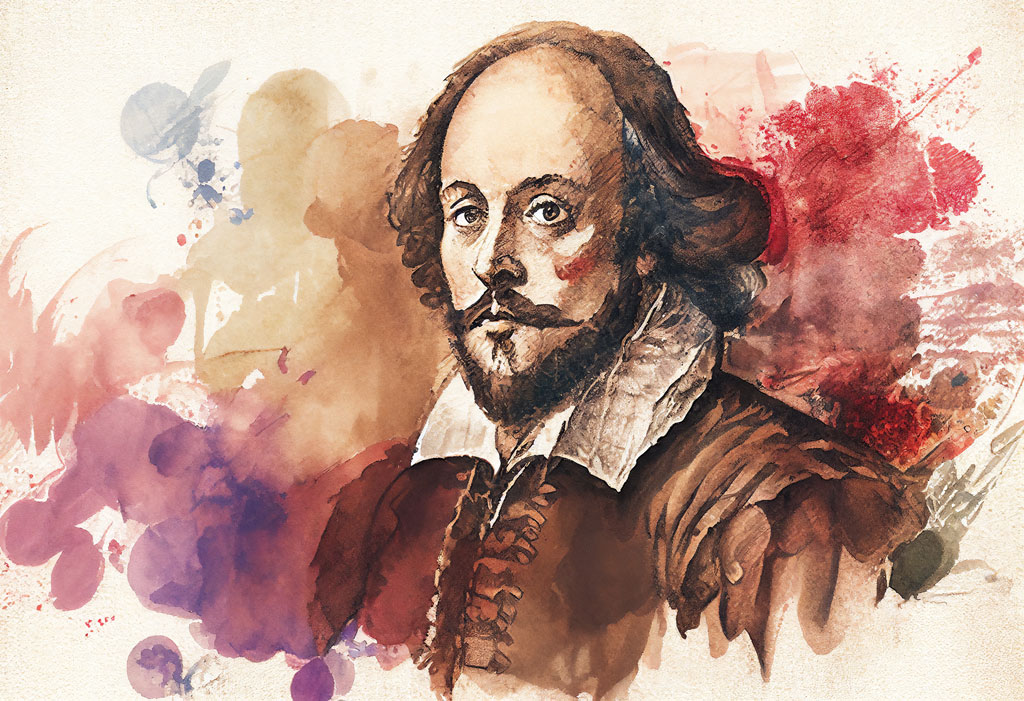 William Shakespeare stock illustration. Illustration of shakespeare -  118389663